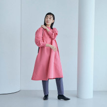 綿麻ハイネックワンピース