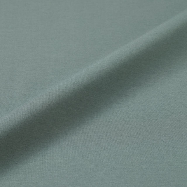 強撚綿スムースのプルオーバー　七分袖
