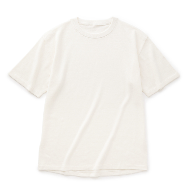 肌で着るコットンカシミヤのニットtシャツ メンズ 衣料品 中川政七商店 公式サイト