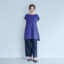 麻のサマーチュニック