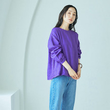 麻布Ｔシャツ　長袖