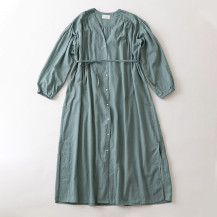 エアリーロングシャツワンピース