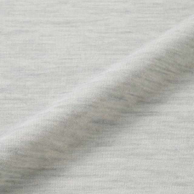 綿ウール接結のワイドプルオーバー