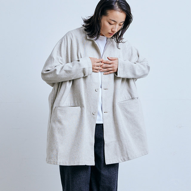 【WEB限定】SETTO MARKET JACKET　コットンツイード素材