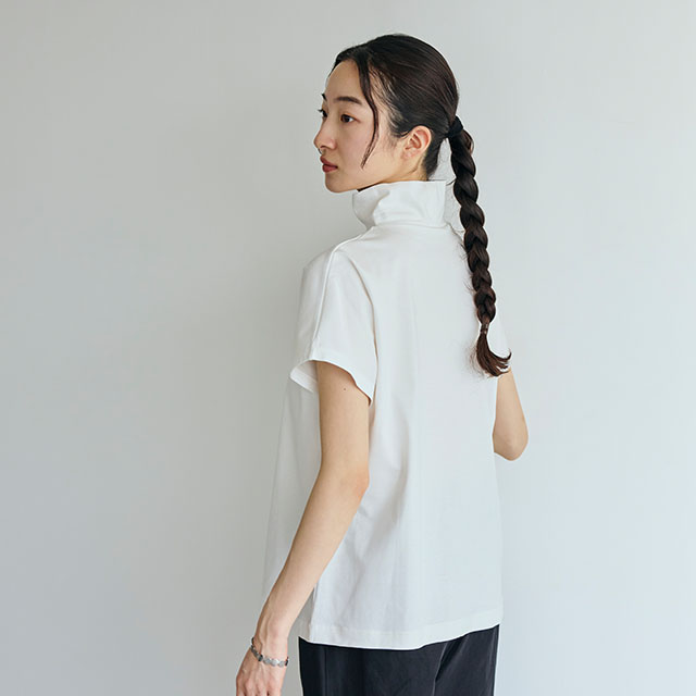 強撚綿のプルオーバー