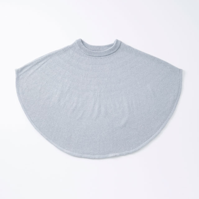 春maru　ポンチョケープ　手洗いできる綿麻