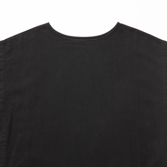 【WEB限定】日本の黒　スリットワンピース