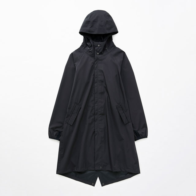 HIGH-PERFORMANCE WATERPROOF COAT BLACK M-L