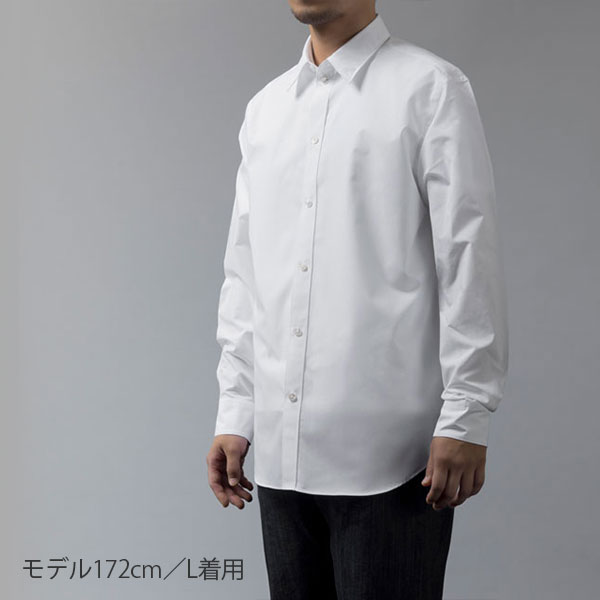 THE COTTON POPLIN SHIRTS WHITE M
