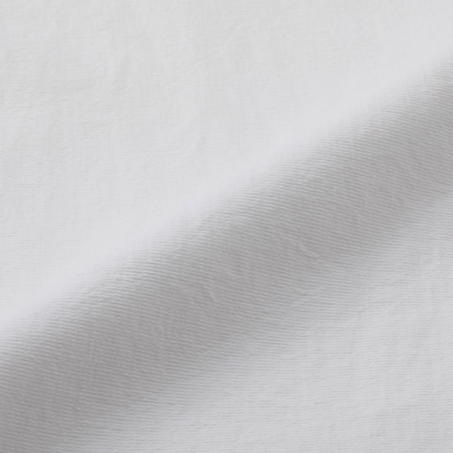 【WEB限定】綿麻の畝織　シャツブラウス