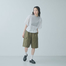 布ぬのプルオーバー　びいどろクラッシュ