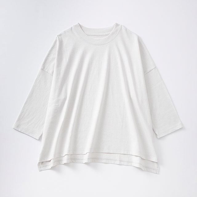 大人の杢Tシャツ　長袖