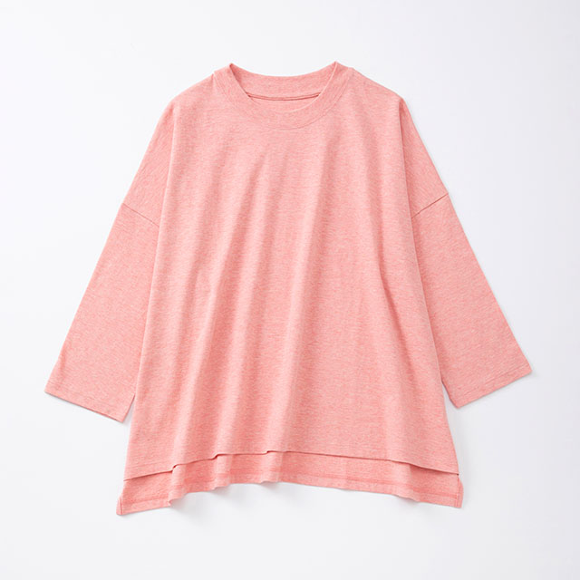 大人の杢Tシャツ　長袖