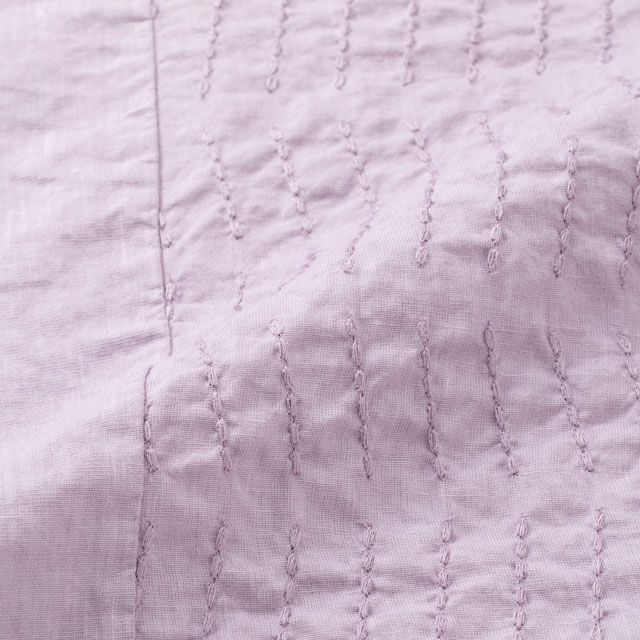 中川政七商店　刺繍の半袖チュニック山路紋 刺繍の半袖チュニック 山路紋｜衣料品｜中川政七商店 公式サイト
