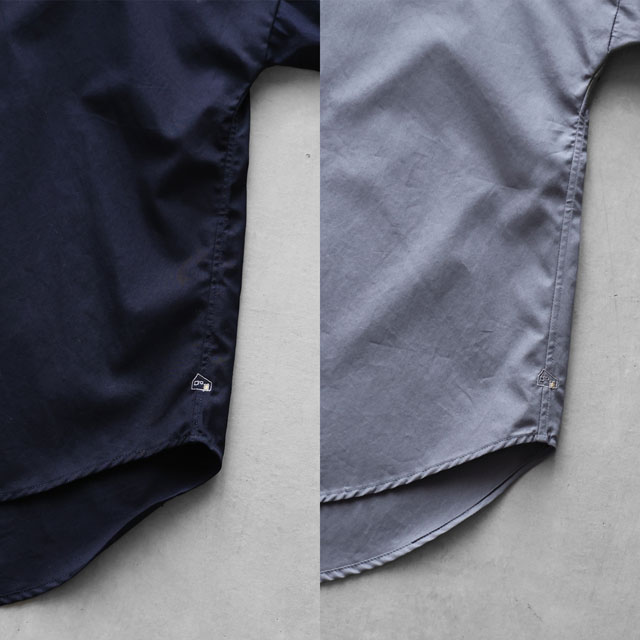 ギザコットンブロードワイドブラウス グレー F