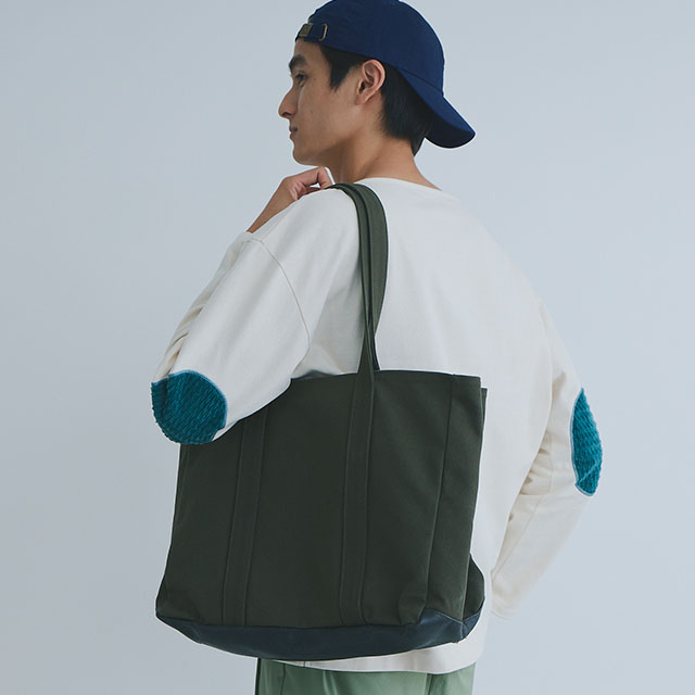 布ぬのバスクシャツ ドビーコール