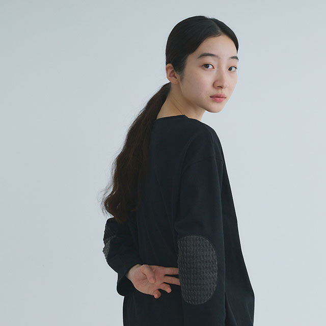 布ぬのバスクシャツ ドビーコール