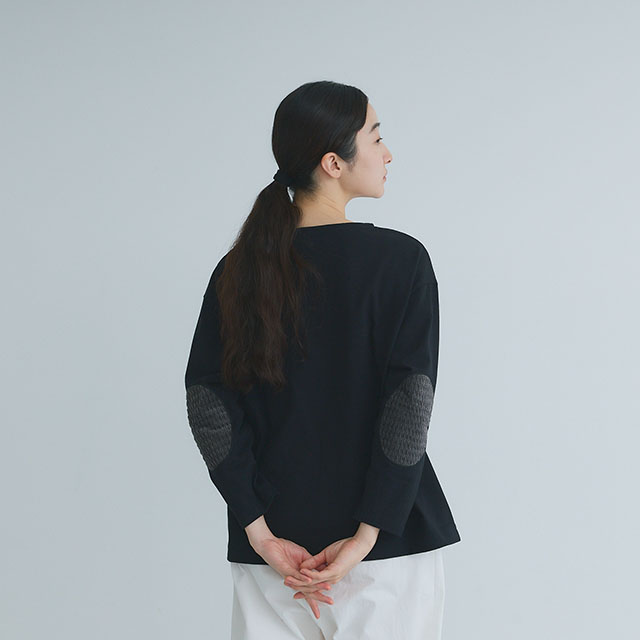 布ぬのバスクシャツ ドビーコール