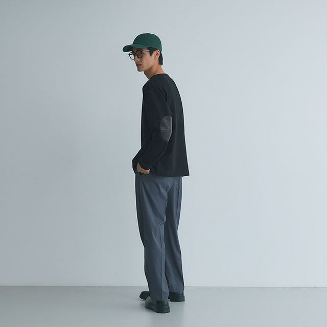 布ぬのバスクシャツ ドビーコール