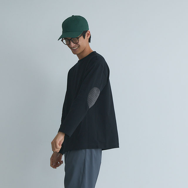 布ぬのバスクシャツ ドビーコール