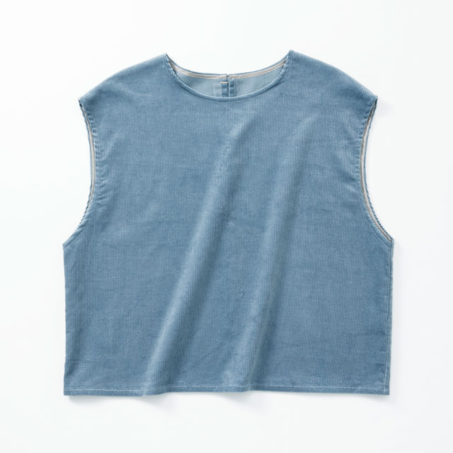 綿麻のコール天 プルオーバーベスト｜衣料品｜中川政七商店 公式