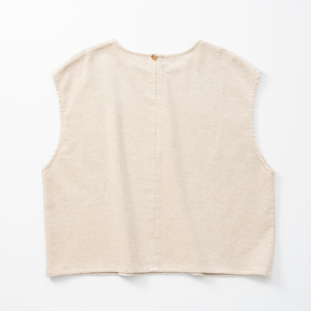 綿麻のコール天 プルオーバーベスト｜衣料品｜中川政七商店 公式サイト