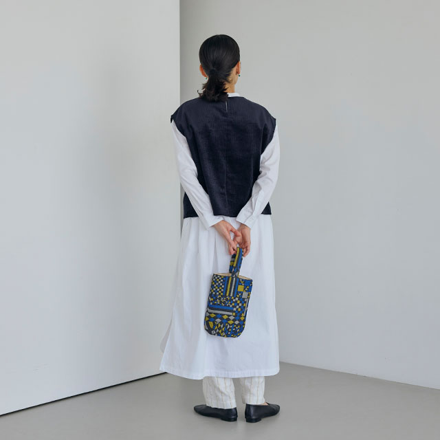 綿麻のコール天 プルオーバーベスト｜衣料品｜中川政七商店 公式サイト