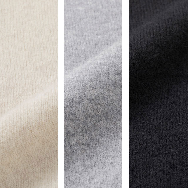 ウールフォックスのライトニットパーカーベスト