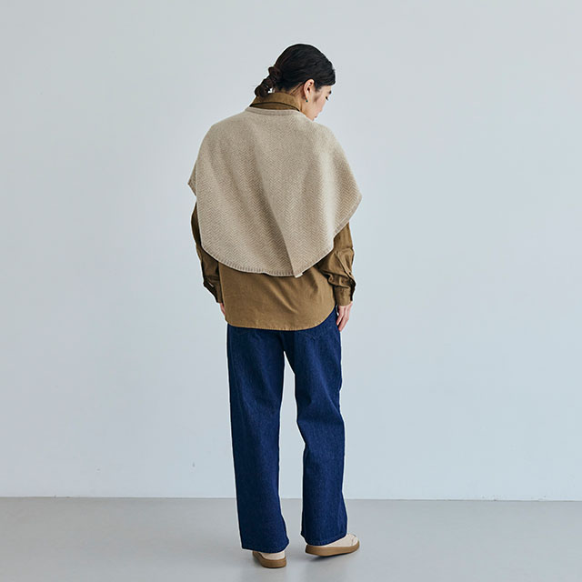 中川政七商店 ポンチョ ケープ 重ね着するポンチョケープ｜衣料品｜中川政七商店 公式サイト