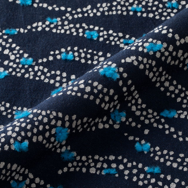 めぐり布 後ろボタンカットソー