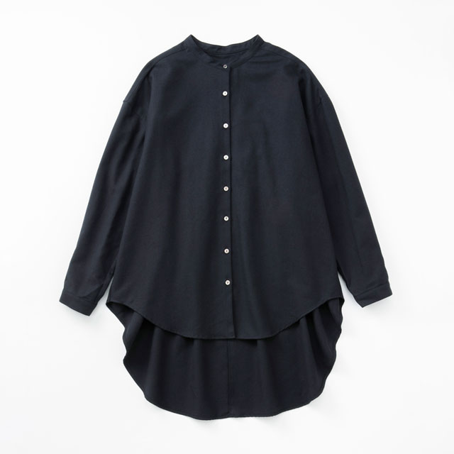 中川政七商店　2025秋冬発売　新品　やわらかネルのバックギャザーロングブラウス やわらかネルのバックギャザーロングブラウス｜衣料品｜中川政七