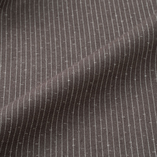 やわらかネルのバックギャザーロングブラウス