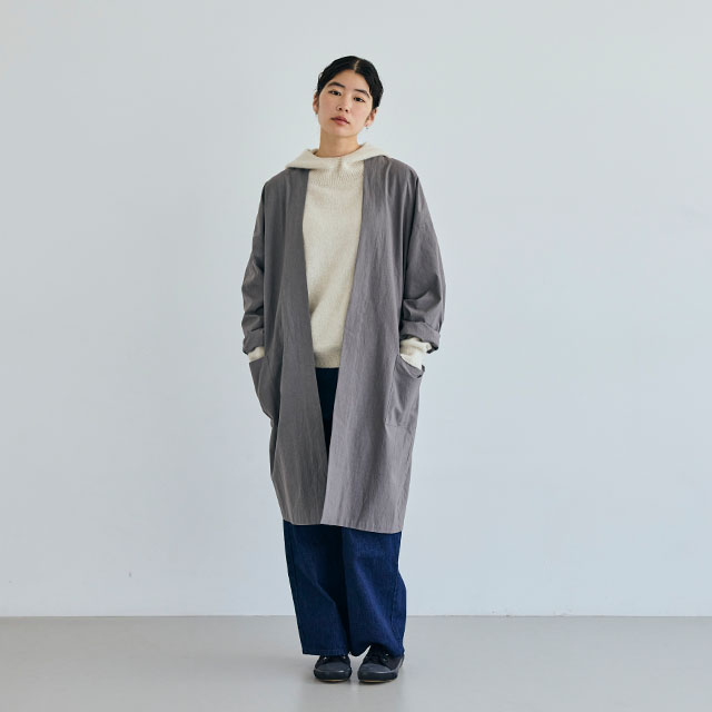 【中川政七商店】はっぴコート L アトリエコート ショップコート はっぴコート｜衣料品｜中川政七商店 公式サイト
