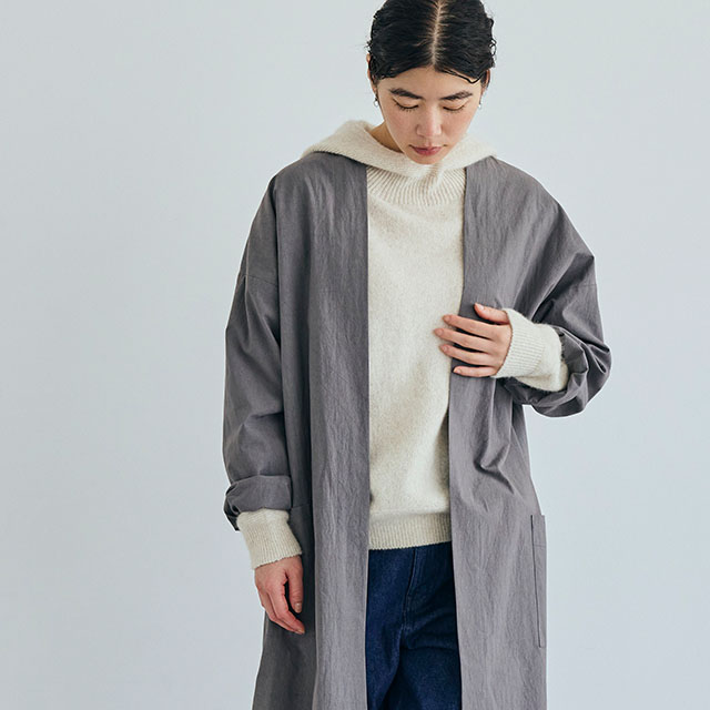 中川政七商店はっぴコート羽織です、 厚手麻の羽織コート｜衣料品｜中川政七商店 公式サイト