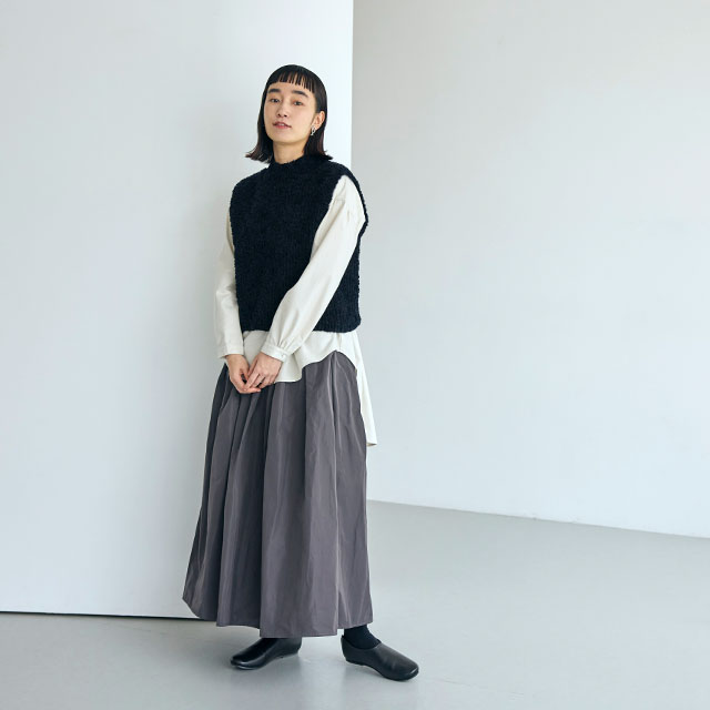 COOHEMコラボ　ニットベスト