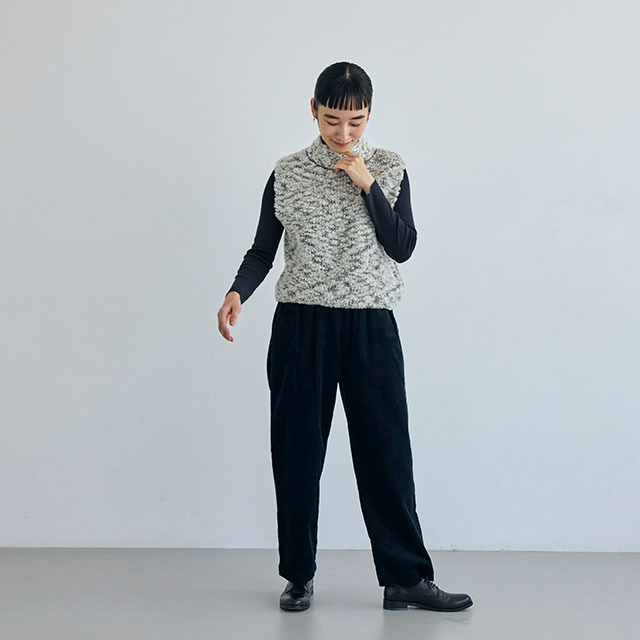 COOHEMコラボ　ニットベスト