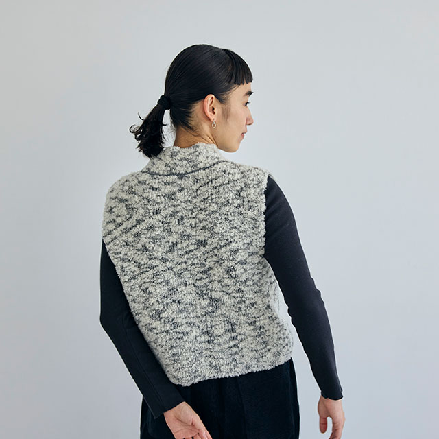 COOHEMコラボ　ニットベスト