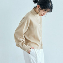 【WEB限定】SETTO OKKAKE SHIRT 25AW/ 平織りサマーウール