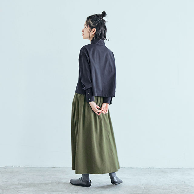 【WEB限定】SETTO OKKAKE SHIRT 25AW/ 平織りサマーウール