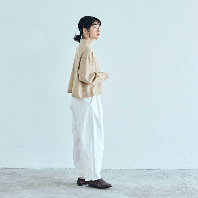 【WEB限定】SETTO OKKAKE SHIRT 25AW/ 平織りサマーウール