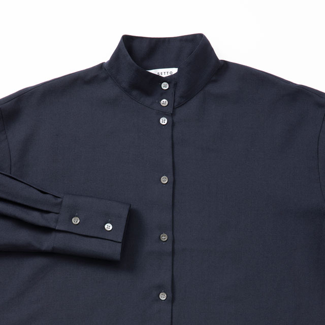 【WEB限定】SETTO OKKAKE SHIRT 25AW/ 平織りサマーウール