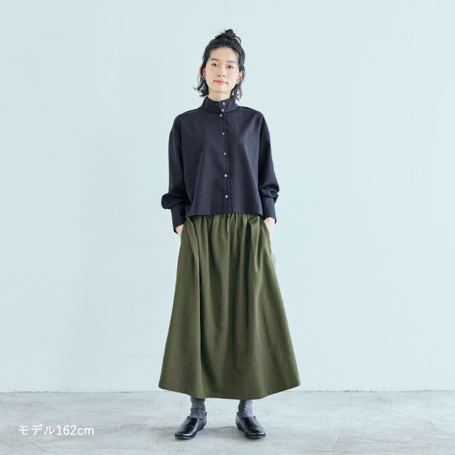 【WEB限定】SETTO OKKAKE SHIRT 25AW/ 平織りサマーウール