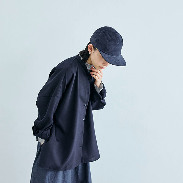 【WEB限定】SETTO FARMS SHIRT 25AW / 平織りサマーウール