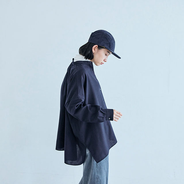 WEB限定】SETTO FARMS SHIRT 25AW / 平織りサマーウール｜衣料品