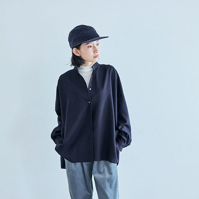 WEB限定】SETTO FARMS SHIRT 25AW / 平織りサマーウール｜衣料品
