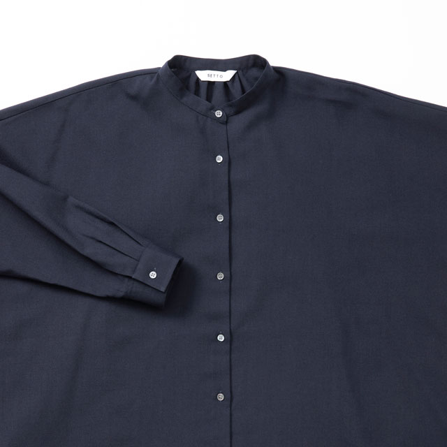 【WEB限定】SETTO FARMS SHIRT 25AW / 平織りサマーウール