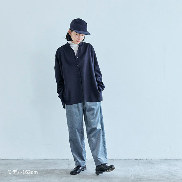 【WEB限定】SETTO FARMS SHIRT 25AW / 平織りサマーウール