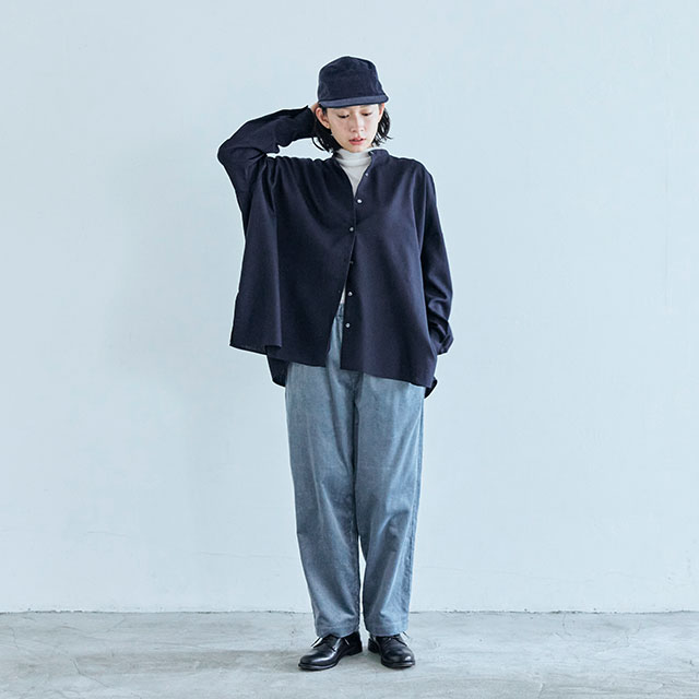 【WEB限定】SETTO FARMS SHIRT 25AW / 平織りサマーウール