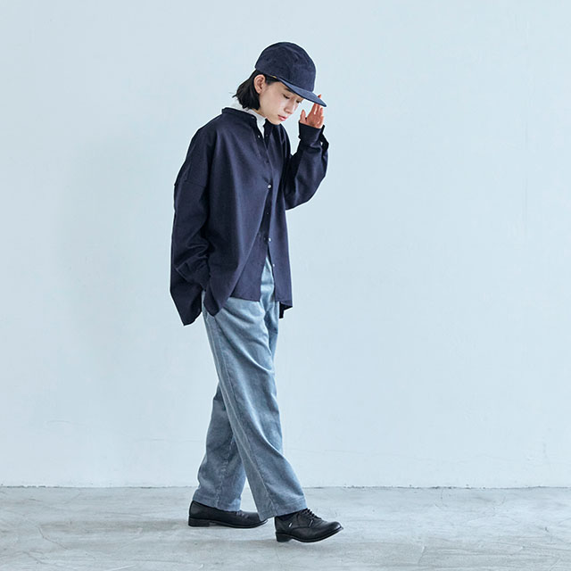 WEB限定】SETTO FARMS SHIRT 25AW / 平織りサマーウール｜衣料品
