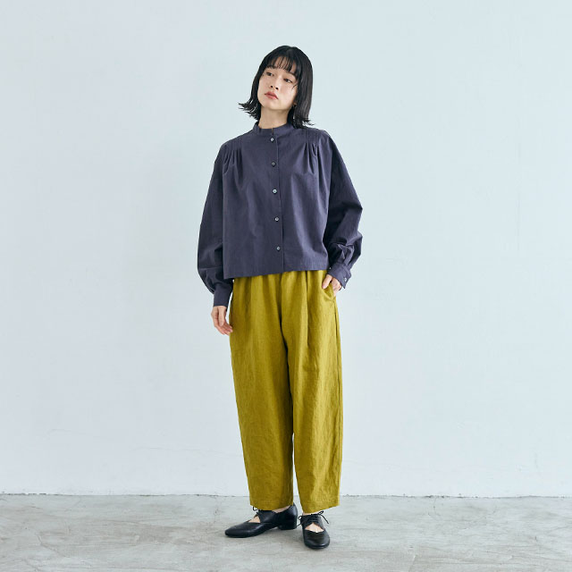 【WEB限定】SETTO PLEATS SHIRT【お求めやすくなりました】
